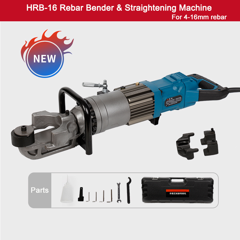 4-16mmポータブル鉄筋ベンダーおよび矯正機1100WHRB-16